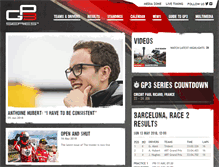 Tablet Screenshot of gp3series.com